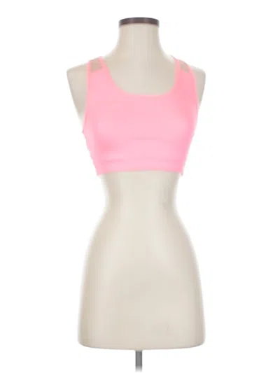 Pre-owned Fabletics Sports Bra In Pink