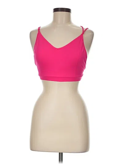 Pre-owned Fabletics Sports Bra In Pink