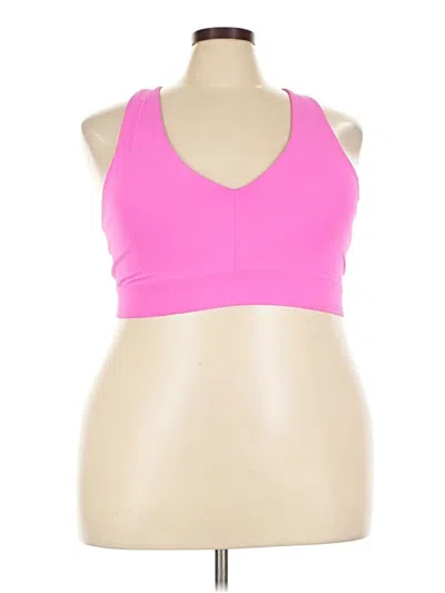 Pre-owned Fabletics Sports Bra In Pink