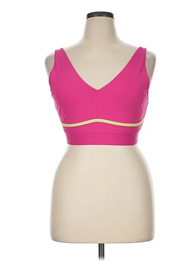 Pre-owned Fabletics Sports Bra In Pink
