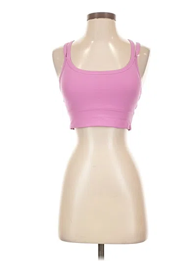 Pre-owned Fabletics Sports Bra In Pink