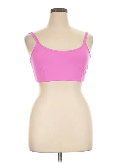 Pre-owned Fabletics Sports Bra In Pink