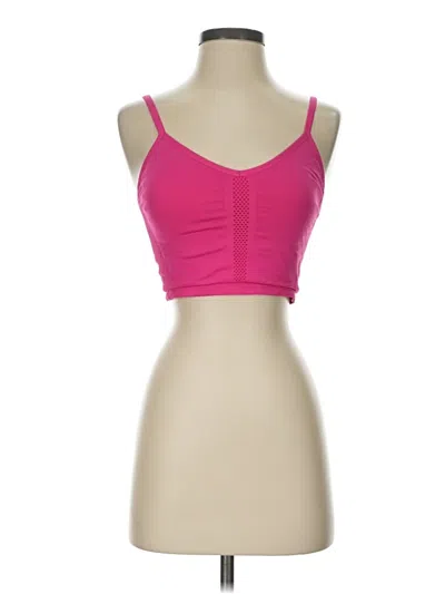 Pre-owned Fabletics Sports Bra In Pink