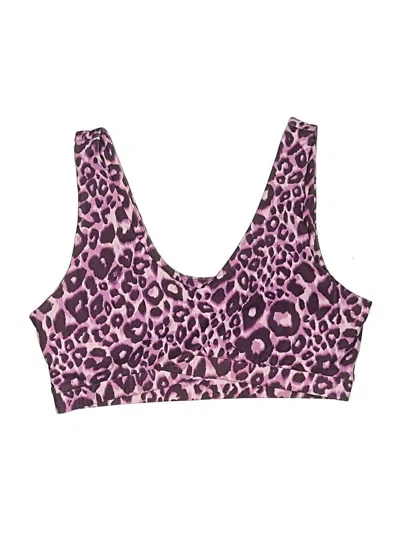 Pre-owned Fabletics Sports Bra In Purple