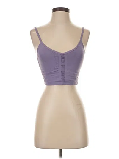 Pre-owned Fabletics Sports Bra In Purple