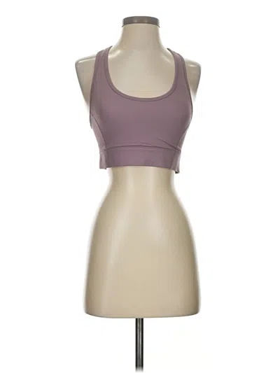 Pre-owned Fabletics Sports Bra In Purple