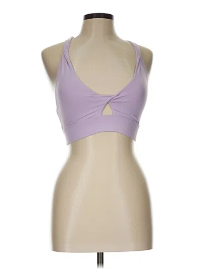 Pre-owned Fabletics Sports Bra In Purple