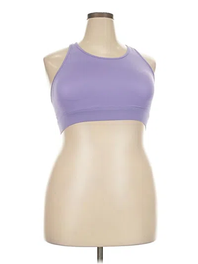 Pre-owned Fabletics Sports Bra In Purple
