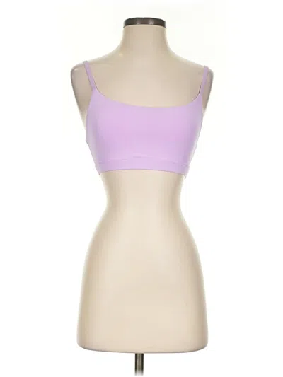 Pre-owned Fabletics Sports Bra In Purple