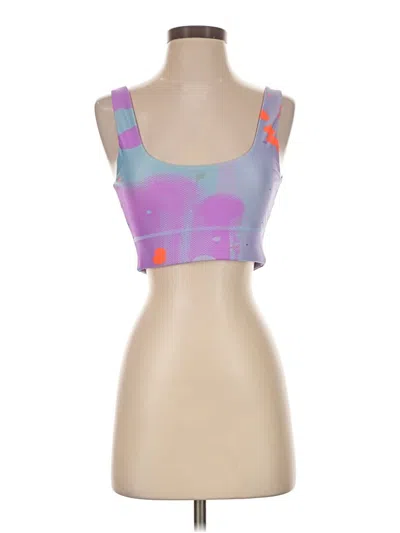 Pre-owned Fabletics Sports Bra In Purple