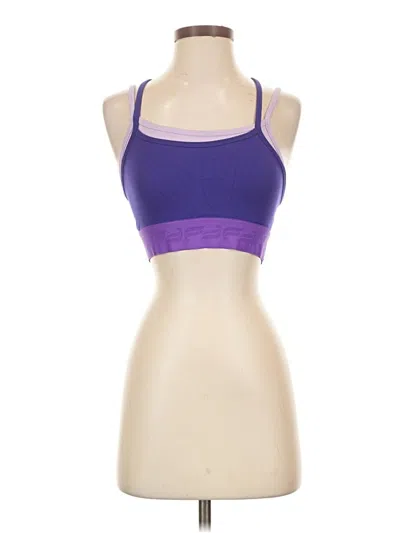 Pre-owned Fabletics Sports Bra In Purple