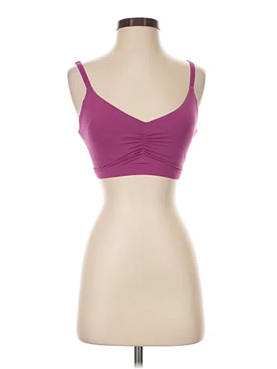 Pre-owned Fabletics Sports Bra In Purple