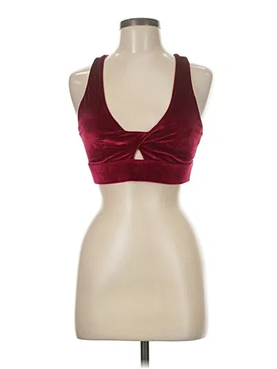 Pre-owned Fabletics Sports Bra In Red