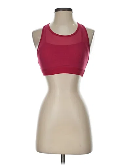 Pre-owned Fabletics Sports Bra In Red