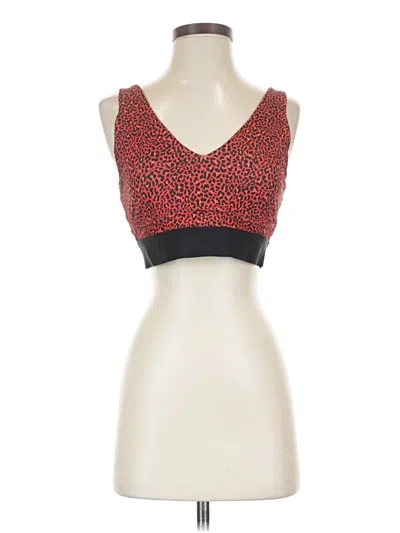 Pre-owned Fabletics Sports Bra In Red