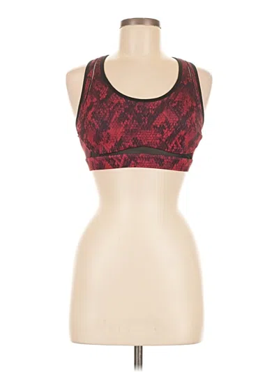 Pre-owned Fabletics Sports Bra In Red