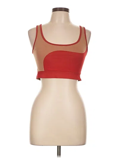 Pre-owned Fabletics Sports Bra In Red