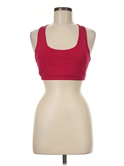 Pre-owned Fabletics Sports Bra In Red