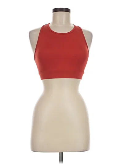 Pre-owned Fabletics Sports Bra In Red