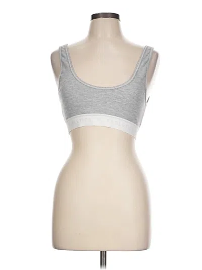 Pre-owned Fabletics Sports Bra In Silver