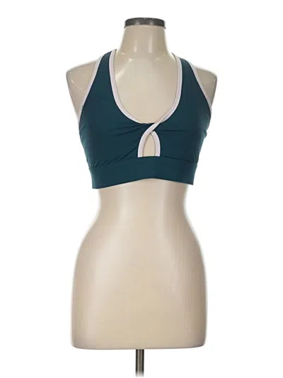 Pre-owned Fabletics Sports Bra In Teal