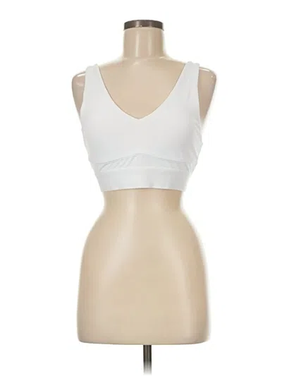 Pre-owned Fabletics Sports Bra In White