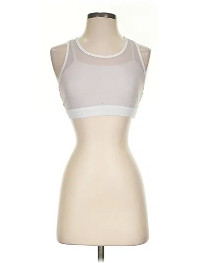 Pre-owned Fabletics Sports Bra In White