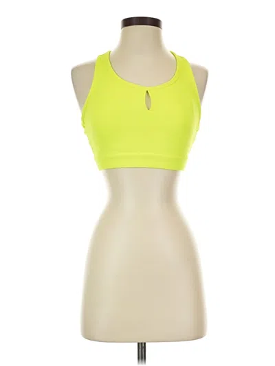 Pre-owned Fabletics Sports Bra In Yellow