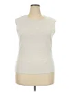 Fabletics Sweater Vest In Silver
