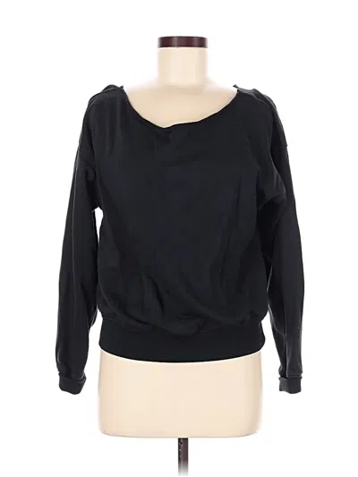 Pre-owned Fabletics Sweatshirt In Black