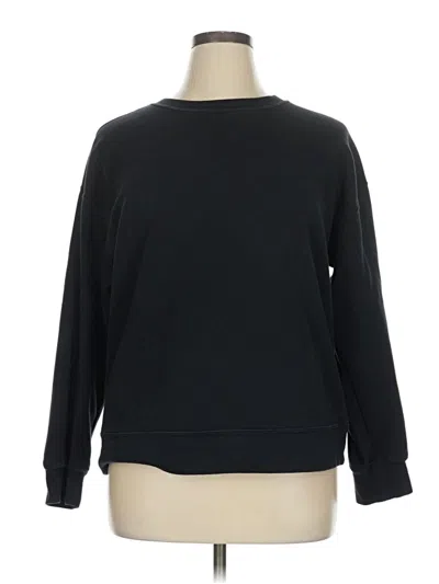 Pre-owned Fabletics Sweatshirt In Black