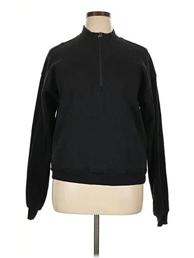 Pre-owned Fabletics Sweatshirt In Black