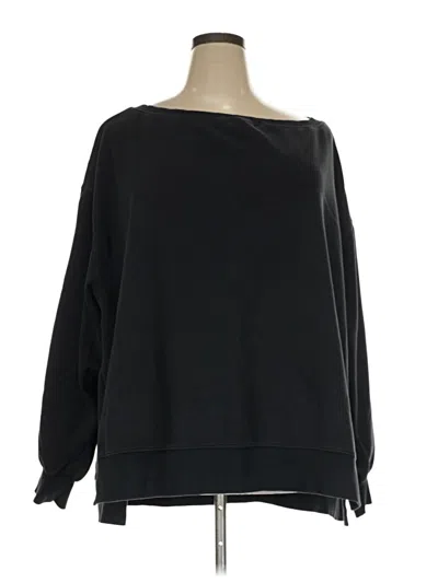 Pre-owned Fabletics Sweatshirt In Black