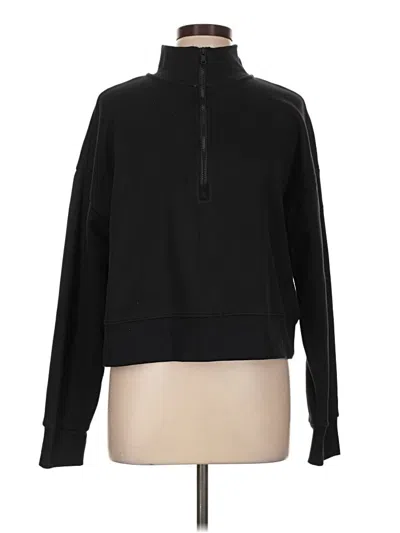 Pre-owned Fabletics Sweatshirt In Black