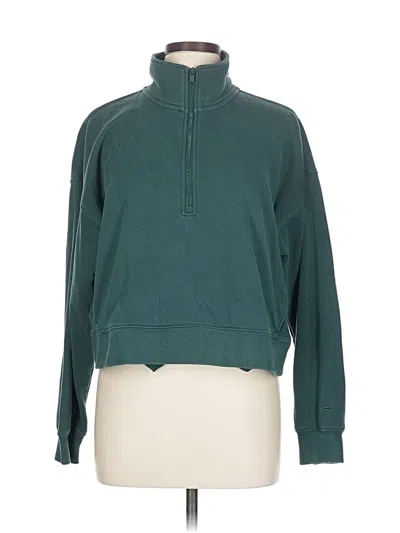 Pre-owned Fabletics Sweatshirt In Blue