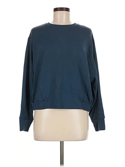Pre-owned Fabletics Sweatshirt In Blue