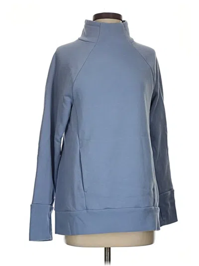 Pre-owned Fabletics Sweatshirt In Blue