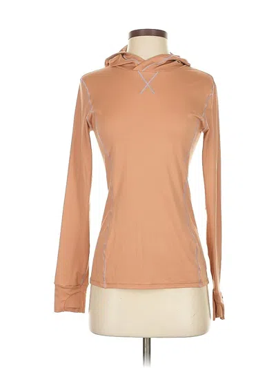 Pre-owned Fabletics Sweatshirt In Brown