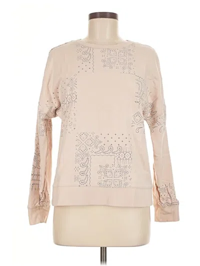 Pre-owned Fabletics Sweatshirt In Brown