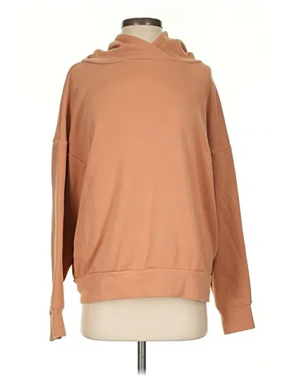 Pre-owned Fabletics Sweatshirt In Brown