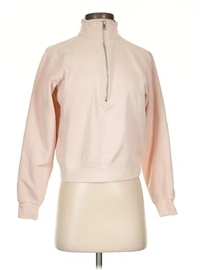 Pre-owned Fabletics Sweatshirt In Brown