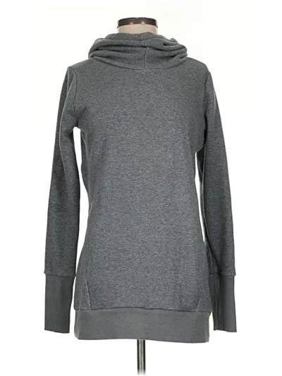 Pre-owned Fabletics Sweatshirt In Gray