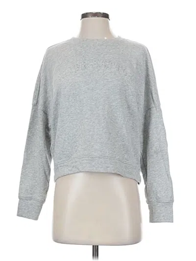 Pre-owned Fabletics Sweatshirt In Gray