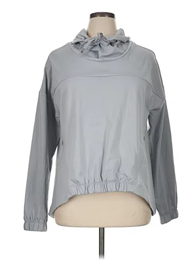 Pre-owned Fabletics Sweatshirt In Gray