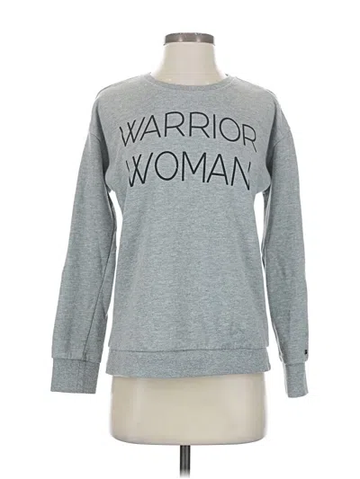 Pre-owned Fabletics Sweatshirt In Gray