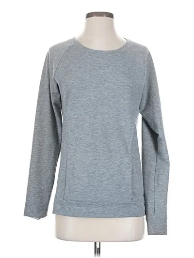 Pre-owned Fabletics Sweatshirt In Gray