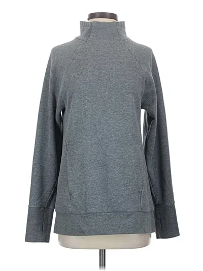 Pre-owned Fabletics Sweatshirt In Gray