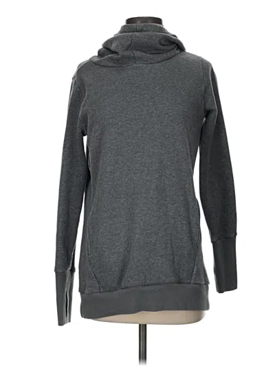 Pre-owned Fabletics Sweatshirt In Gray