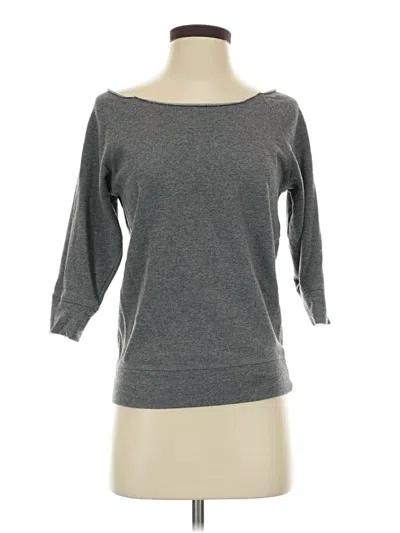 Pre-owned Fabletics Sweatshirt In Gray