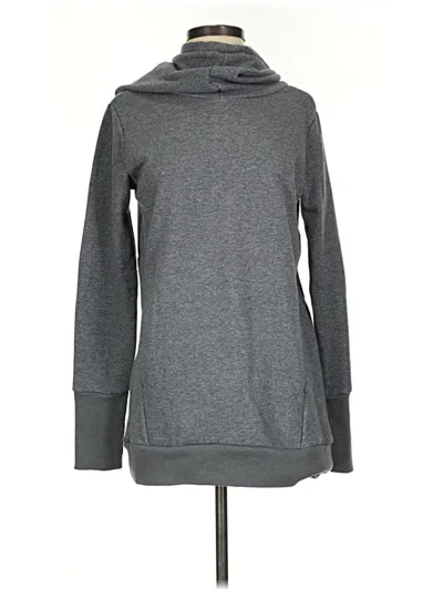 Pre-owned Fabletics Sweatshirt In Gray